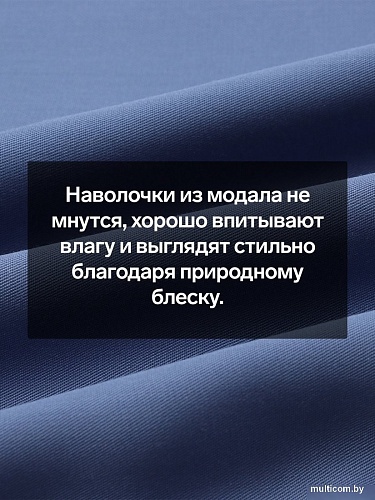 Постельное белье Sima-Land Modal 10518588 (синий)