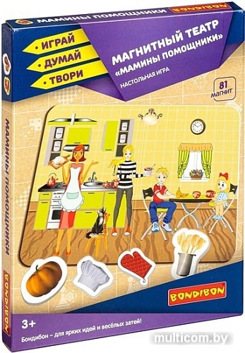 Развивающая игра Bondibon Магнитный театр. Мамины помощники ВВ4412