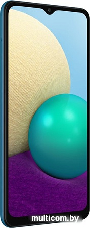 Смартфон Samsung Galaxy A02 SM-A022G/DS 2GB/32GB (синий)