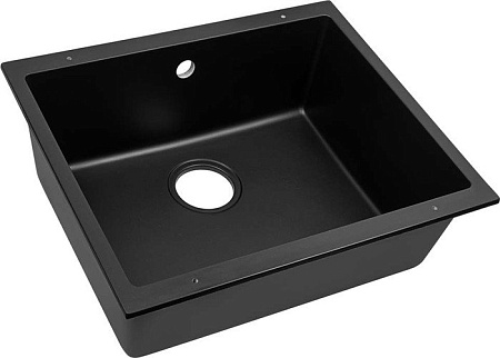 Кухонная мойка ZorG Subline 50 (черный оникс)