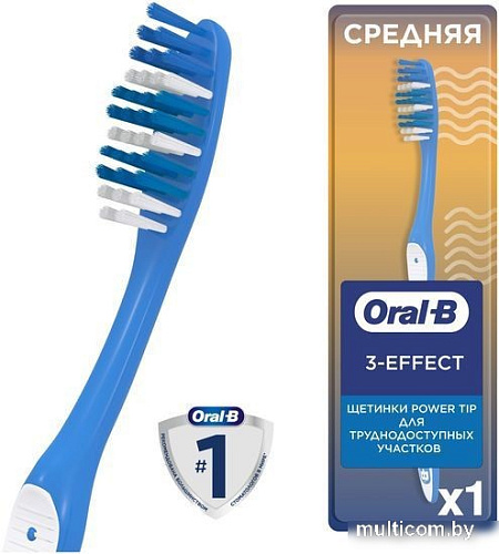 Oral-B 1 2 3 Чистота Свежесть Даже между зубов 40 (1 шт)