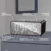 Настольные часы Soundmax SM-1520B (с белой индикацией)