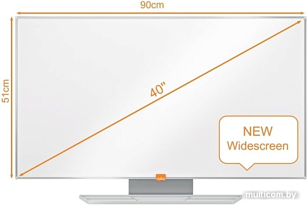 Маркерная доска Nobo Widescreen 40 Melamine Whiteboard