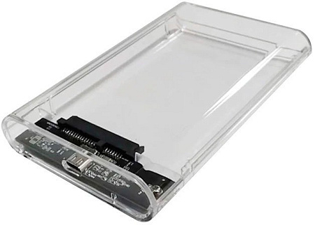 Бокс для накопителей 2.5&quot; AgeStar 3UB2P6C (прозрачный)