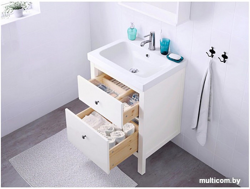 Ikea Тумба с умывальником Хемнэс/Оденсвик 192.934.23