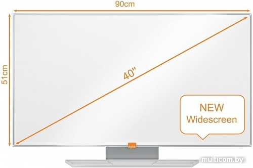 Маркерная доска Nobo Widescreen 40 Melamine Whiteboard