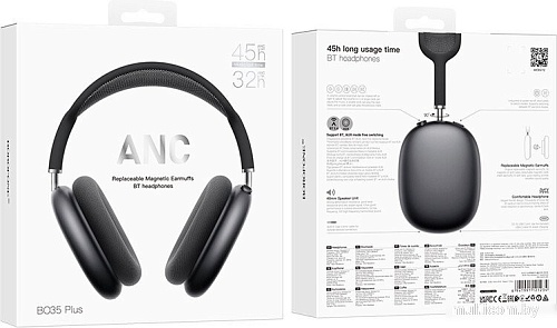 Наушники Borofone BO35 Plus (черный)