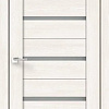 Межкомнатная дверь Velldoris Eco Flex City 7 80x200 (дуб бьянко/стекло мателюкс)