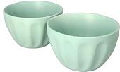 Набор пиал Danny Home KW01-8 (2 шт, салатовый)