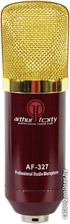 Проводной микрофон Arthur Forty AF-327 (бордовый)