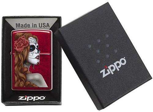 Зажигалка Zippo Day of the Dead: Girl 28830
