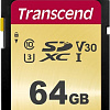 Карта памяти Transcend SDXC 500S 64GB