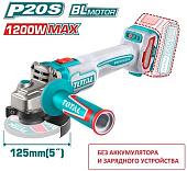 Угловая шлифмашина Total TAGLI27153 (без АКБ)