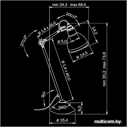 Лампа Lightstar 765916