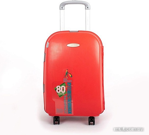 Чемодан-спиннер Francesco Molinary 337-HL301/3-27RED (красный)