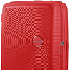 Чемодан-спиннер American Tourister SoundBox Coral Red 77 см