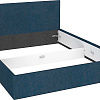Кровать МДК Диана Blue КР-BL1800 180x200