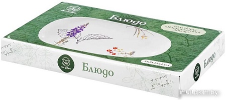 Блюдо Elan Gallery Ботанический атлас 540793