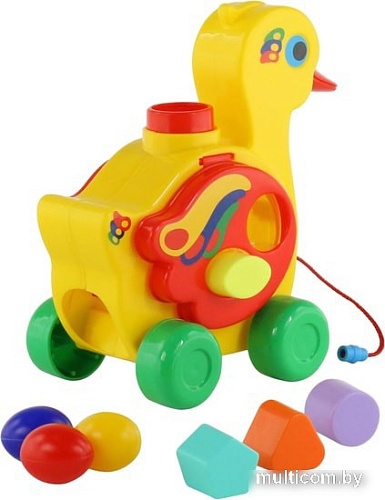 Сортер Полесье Уточка-несушка (в коробке)