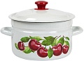 Кастрюля КМЗ Вишневый сад 41804-162/6-У4 (белый)