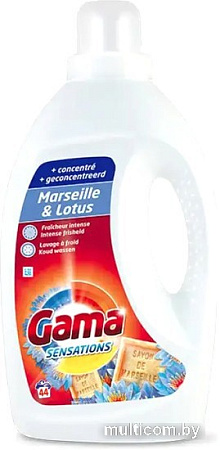 Гель для стирки Gama Marseille & Lotus 2.2 л