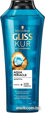 Шампунь Gliss Kur Aqua Miracle для нормальных и склонных к сухости волос 400 мл