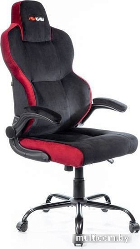 Кресло VMM Game Unit Velour XD-A-VRBKRD (черный/красный)
