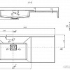 Умывальник Акватон Сакура 100 1A71973KSK010