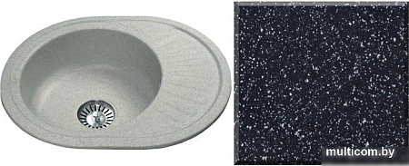 Кухонная мойка Ulgran U-107m (черный)