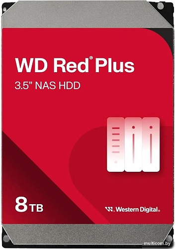 WD Red Plus 8TB WD80EFPX