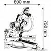 Дисковая пила Bosch GCM 12 SDE Professional [0601B23100]