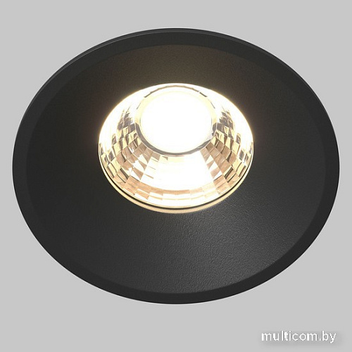 Точечный светильник Maytoni Round DL058-12W3K-B
