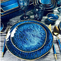 Набор десертных тарелок Lenardi Aquamarine 133-297