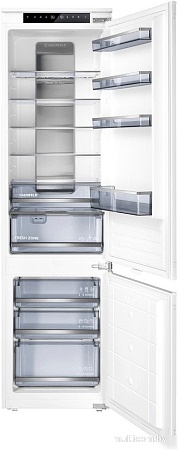 Холодильник MAUNFELD MBF19354NFWGR Lux