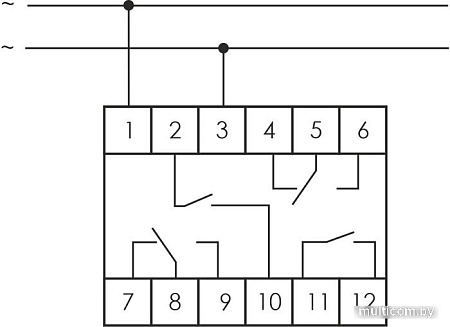 Реле промежуточное Евроавтоматика F&F PK-4PZ230 EA06.001.029