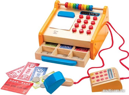 Касса игрушечная Hape Супермаркет E3121-HP