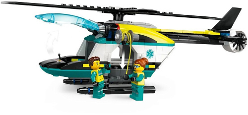 Конструктор LEGO City 60405 Аварийно-спасательный вертолет