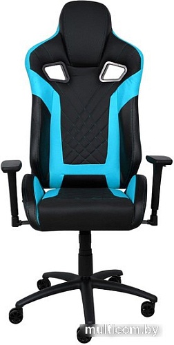Кресло AksHome Viking (голубой/черный)