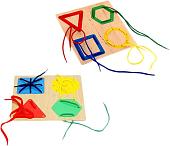 Настольная игра ЛЭМ шнуровка Геометрия