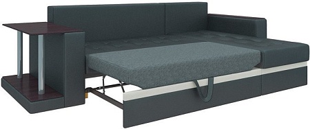 Угловой диван Mebelico Атланта М (черный) [58790]