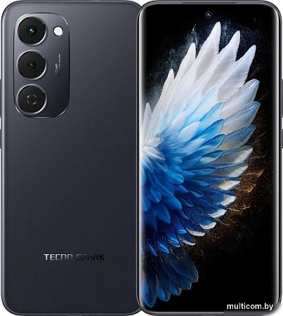 Телефон Tecno Spark 40 Pro+ 8GB/256GB (черная туманность)