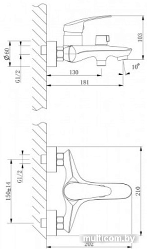 Смеситель Lemark Linara LM0414C