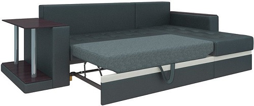 Угловой диван Mebelico Атланта М (черный) [58790]