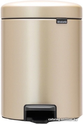 Brabantia Pedal Bin NewIcon 5 л (шампань)