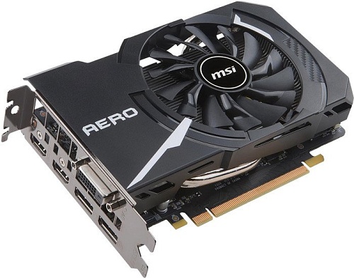 Видеокарта MSI GeForce GTX 1060 Aero ITX OC 6GB GDDR5 [GTX 1060 AERO ITX 6G OC]