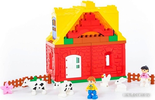 Конструктор Полесье 77561 Весёлая ферма