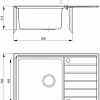 Кухонная мойка Deante Avior ZPA 0113