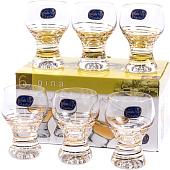 Набор рюмок Bohemia Crystal Gina 40159/M8441/60