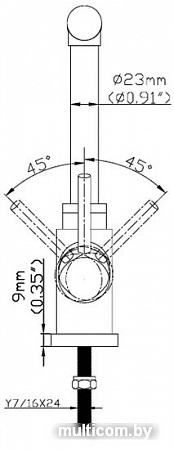 Смеситель Seaman Eco Koblenz SSN-2139A