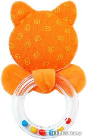 Погремушка Мякиши колечко Лисичка Апельсинка 607